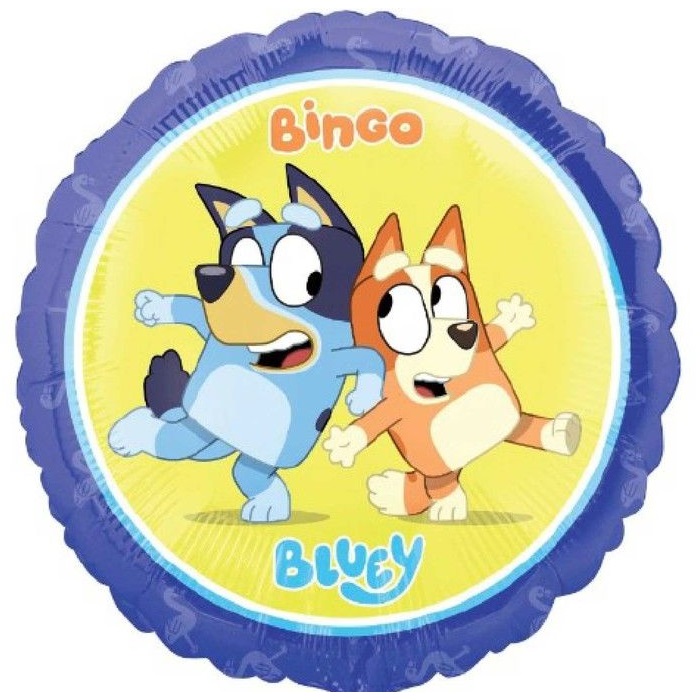Bluey & Bingo Foil Balloon – Party Splendour