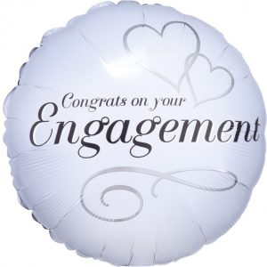 Engagement Congratulations Foil Balloon