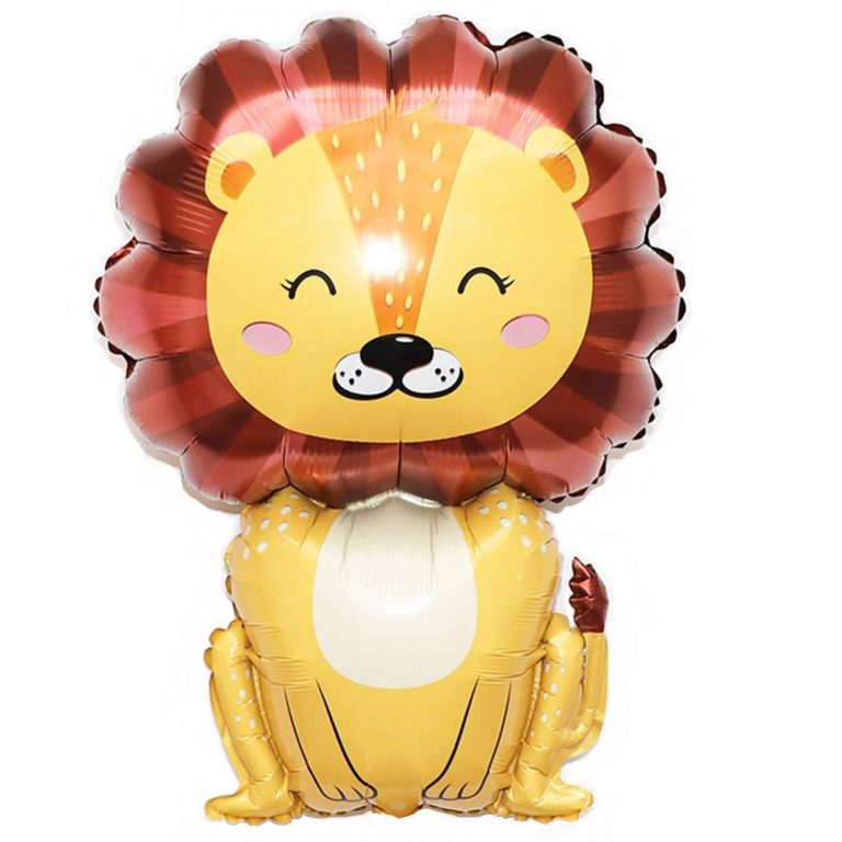 Lion Shape Foil Balloon – Party Splendour