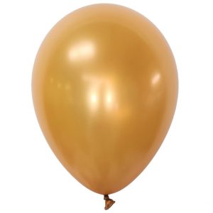 Metallic Gold Latex Balloons