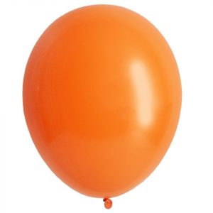 Orange Latex Balloons