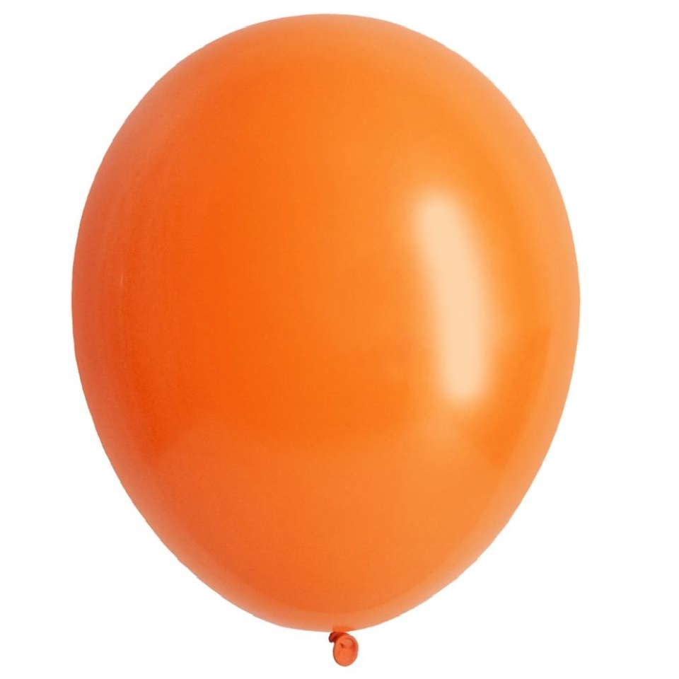 Orange Latex Balloons