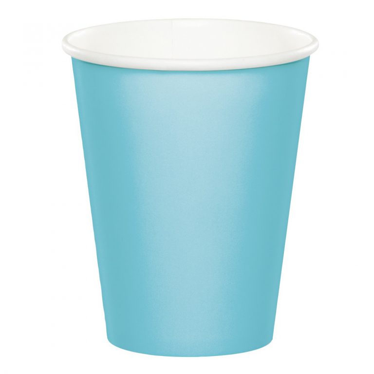 Pastel Blue Paper Cups - Party Splendour