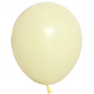 Pastel Matte Yellow Latex Balloons