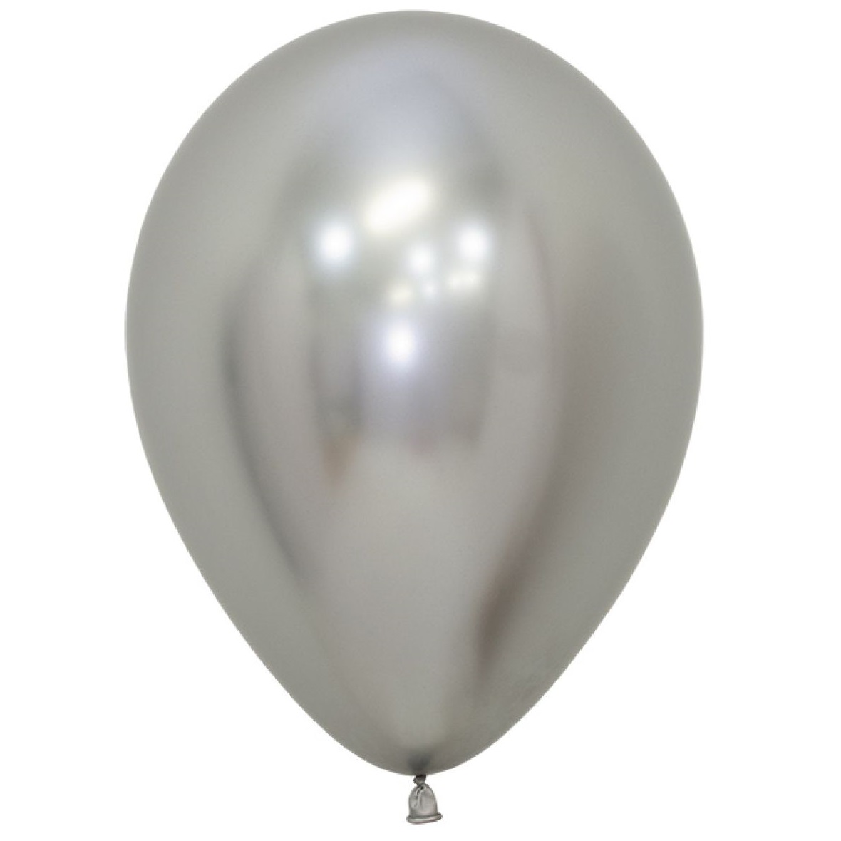 Reflex Silver Latex Balloons