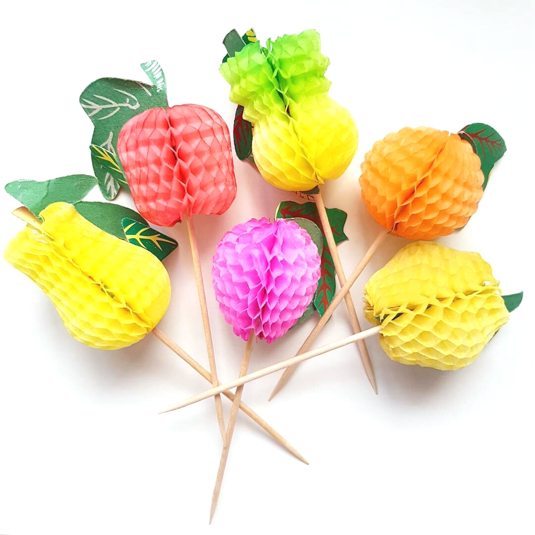 Tropical Fruit Picks Party Splendour