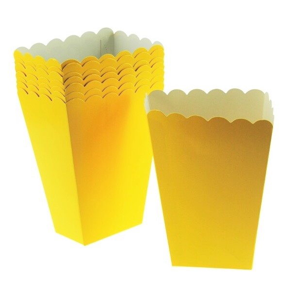 Yellow Treat Boxes – Party Splendour