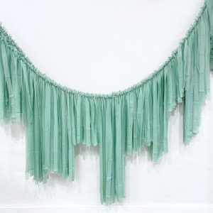Light Sage Streamer Garland 3m
