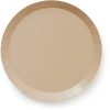 White Sand Paper Dinner Plates