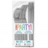 Metallic Silver Reuseable Cutlery - Image 2