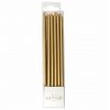 Gold Tall Cake Candles