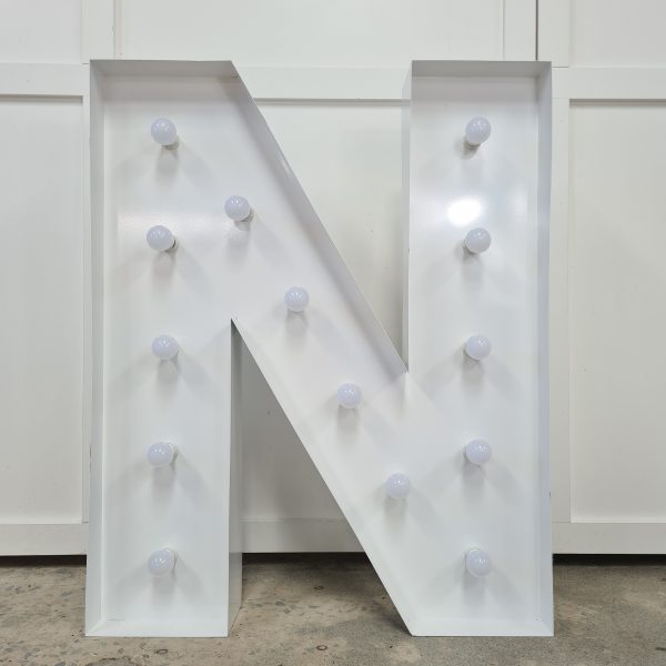 Letter N Marquee Light