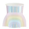 Pastel Rainbow Paper Cups