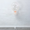 Peach Tulle Bubble Balloon