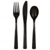 Black Reusable Cutlery