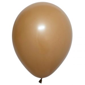 Mocha Brown Latex Balloons