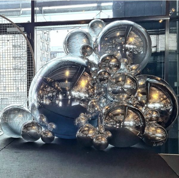 Silver Shiny PVC Balls