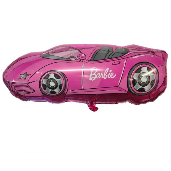 Barbie Car Shape Foil Balloon