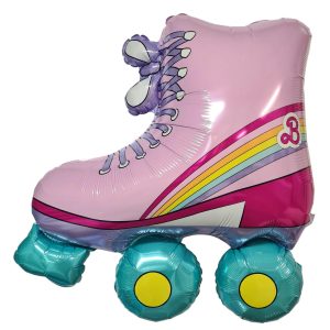 Barbie Roller Skate Shape Foil Balloon