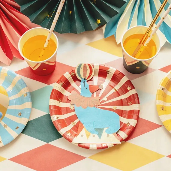 What's New - Circus Seal Paper Napkins 2