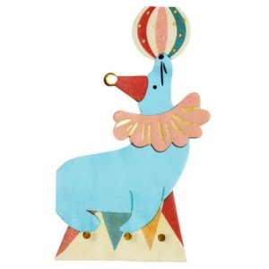 Circus Seal Paper Napkins