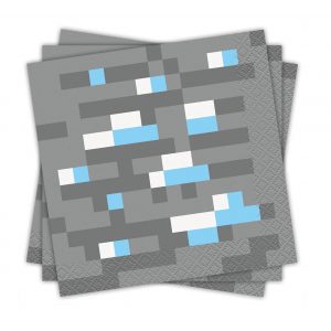 Minecraft Bricks Paper Napkins