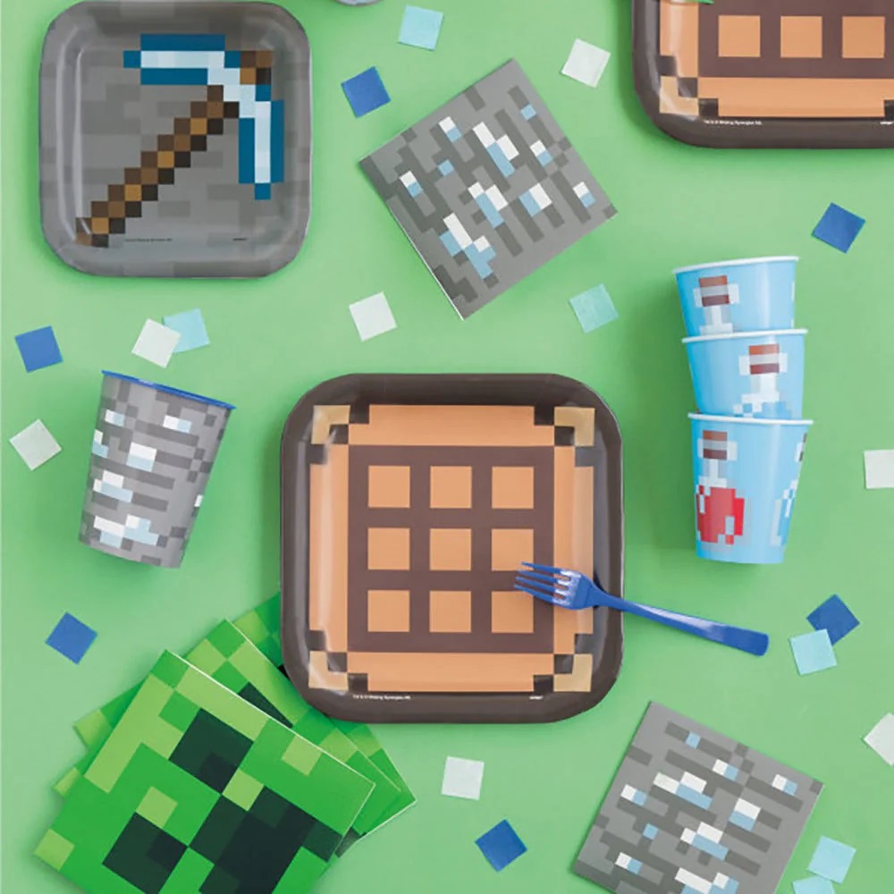 Home - Minecraft Paper Plates