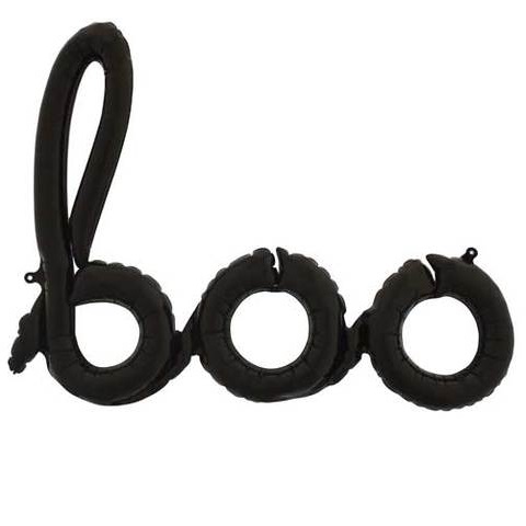 Halloween Theme Party  - Boo Script Balloon