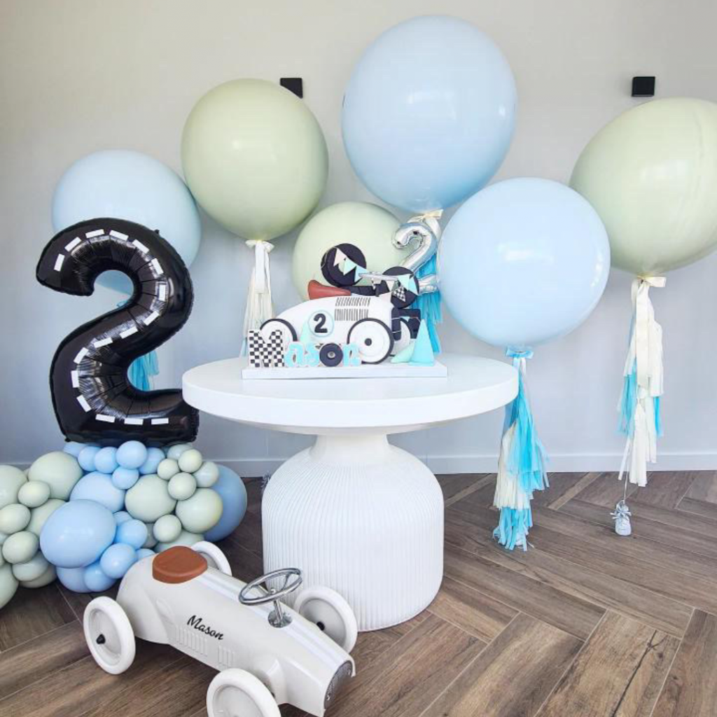 Vintage Racing Theme Party  - Square PS 13