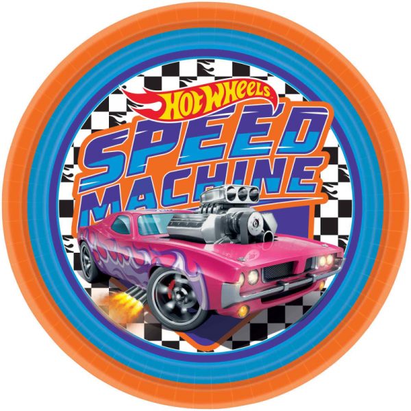 Hot Wheels Paper Plates