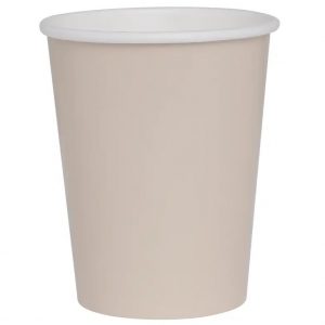 White Sand Paper Cups