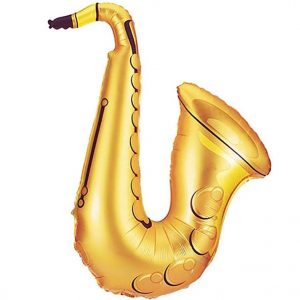 Saxophone Shape Foil Balloon