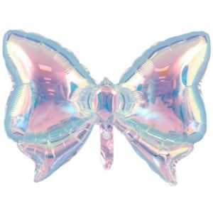Iridescent Bow Shape Foil Balloon