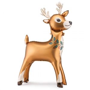 Standing Reindeer Shape Foil Balloon