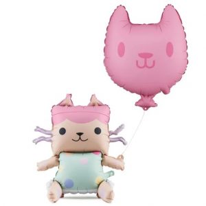 Gabby's Dollhouse Baby Box Shape Foil Balloon