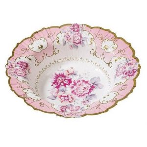 Truly Scrumptious Floral Paper Bowls