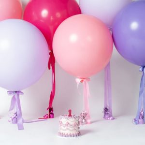 Jumbo Cake Smash Balloon Set