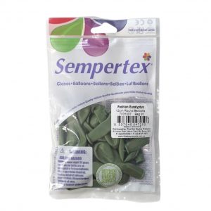 Eucalyptus 12cm Latex Balloons 20 Pack