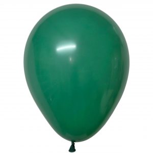 Forest Green Latex Balloons