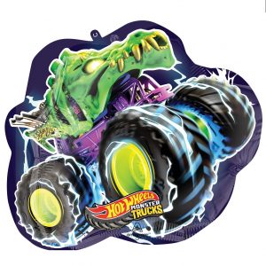 Hot Wheels Monster Truck Shape Foil Balloon
