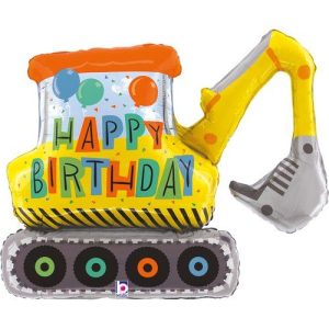 Construction Digger Shape Foil balloon