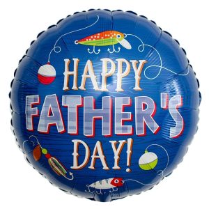 Fathers Day Hooked Foil Balloon