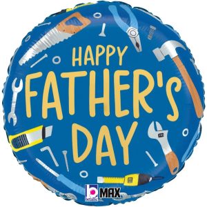 Fathers Day Tools Foil Balloon